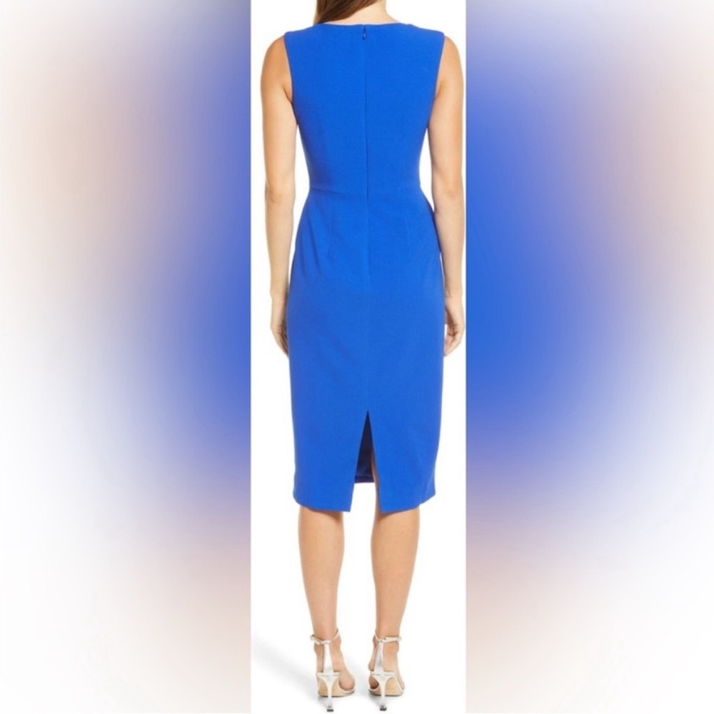 Elle sweetheart electric blue dress - Picture 4 of 14